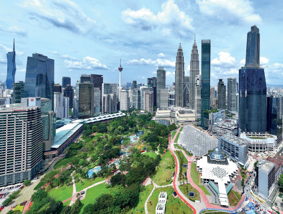 Kuala Lumpur skyline today